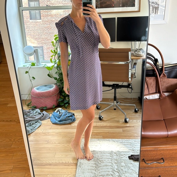 Maje floral dress purple - Picture 2 of 4